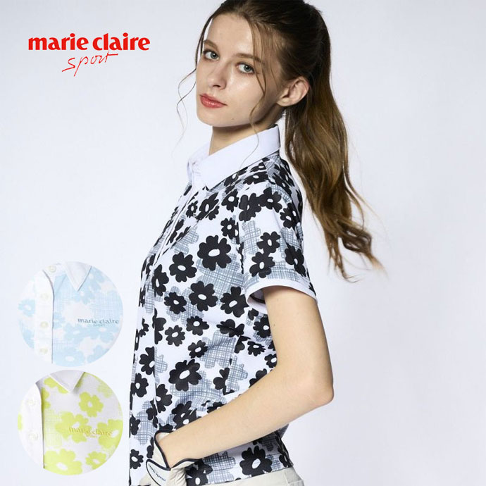 マリクレール ゴルフウェア 半袖シャツ 半袖シャツ 715657 レディース