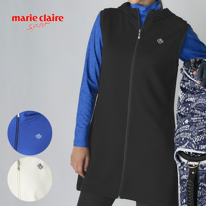 マリクレール ゴルフウェア ベスト ワンピースベスト 735425 秋 冬