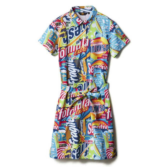新品Ｌ ラウドマウス LOUDMOUTH GOLF ワンピース レディース ラウドマウス 柄ワンピース 866660 女性用 春 夏 26SS