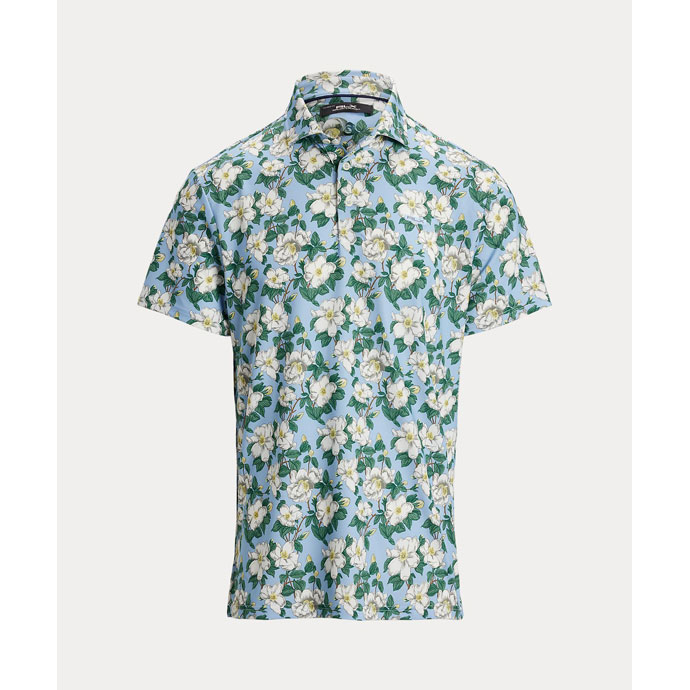 メンズ RLX ラルフローレン ゴルフウェア 半袖シャツ フラワープリント