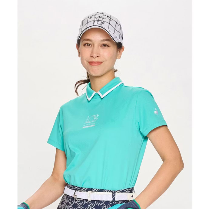 ルコック ゴルフウェア 半袖シャツ 襟付き半袖シャツ LG5SHS00L 女性用