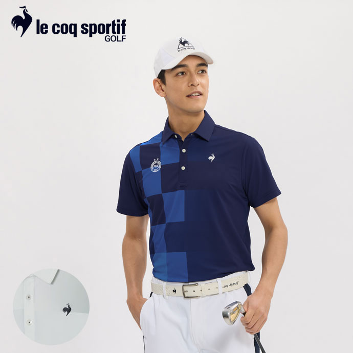 メンズ ルコック 小柄半袖シャツ LG6SHS17M 男性用 春 夏 26SS