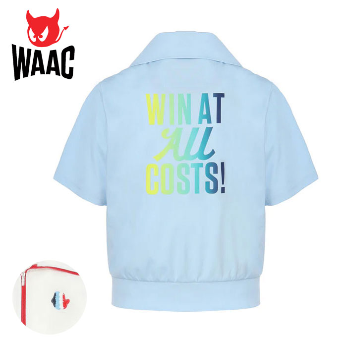 ワック ゴルフウェア 半袖シャツ 半袖ハーフジップ 072252072