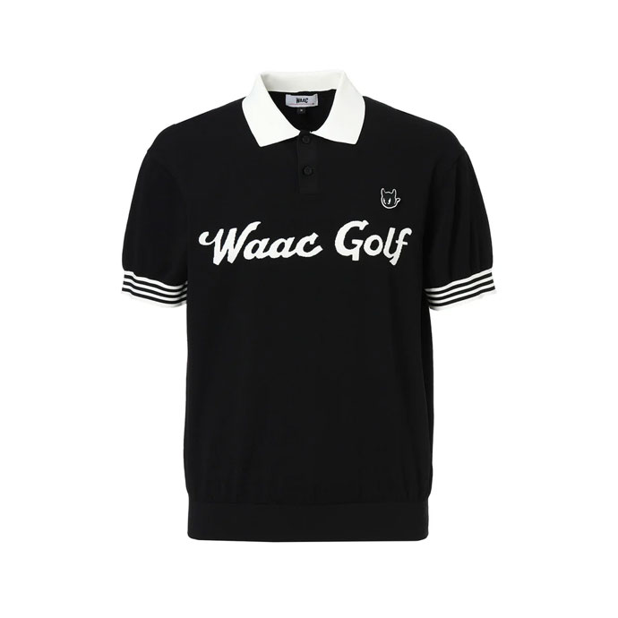 メンズ ワック ゴルフウェア 半袖シャツ 半袖ニットポロ 072252711