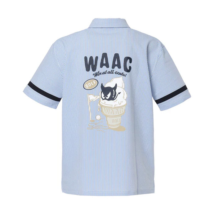 waac 半袖ポロシャツ　xs メンズ ワック 半袖ポロシャツ 072262040 男性用 春 夏 26SS | つるや