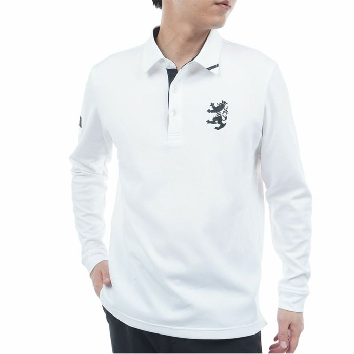 メンズ アドミラル ゴルフウェア 長袖シャツ カラタッチ長袖シャツ