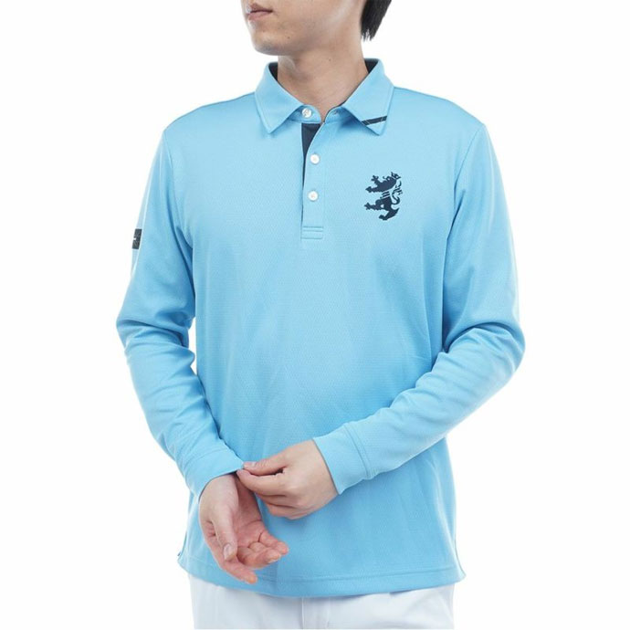 メンズ アドミラル ゴルフウェア 長袖シャツ カラタッチ長袖シャツ