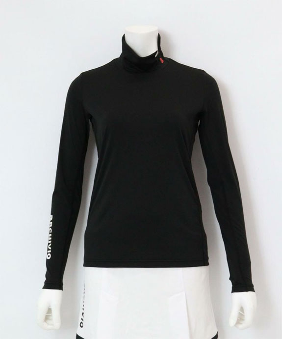 アルチビオ ゴルフウェア 半袖シャツ UV速乾ハイネックプル