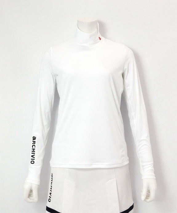 fumiyo　アルチビオ ハートワッペンモックネック半袖カットソー40 fumiyo アルチビオ ハートワッペンモックネック半袖カットソー40