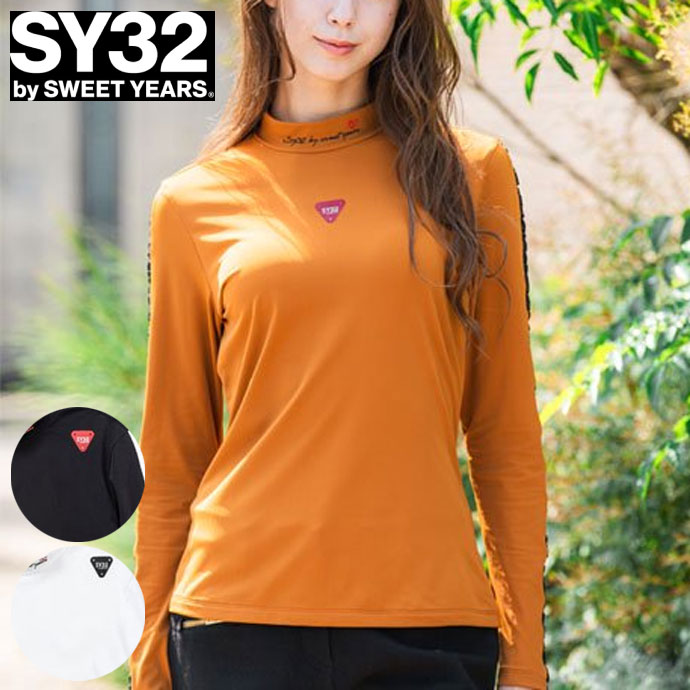【完売】  SY32 レディース ゴルフウェア カルビコストレッチ 長袖シャツ その他