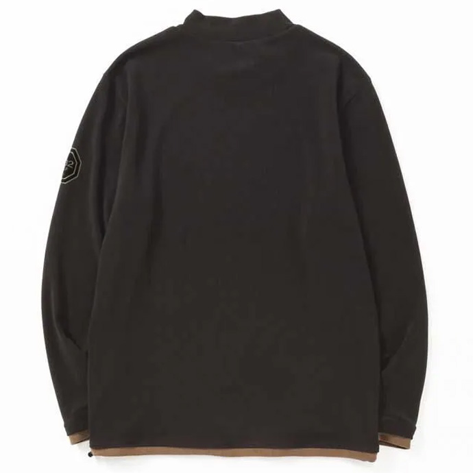 メンズ SY32 ゴルフウェア 長袖シャツ FLEECE MINI PILE MOCK NECK