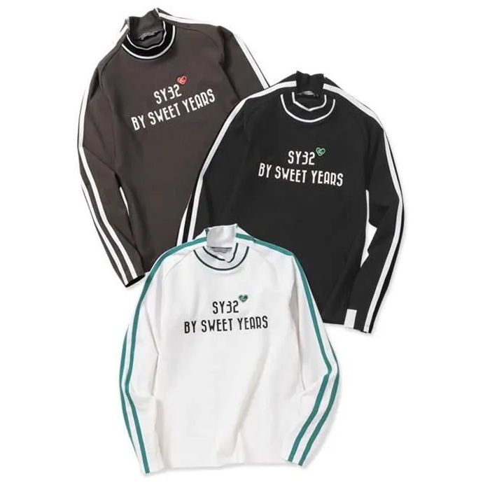 SY32 ゴルフ　レディース　半袖　L グレー SY32 ゴルフ レディース 半袖 L グレー SY32 ゴルフ レディース 半袖 L