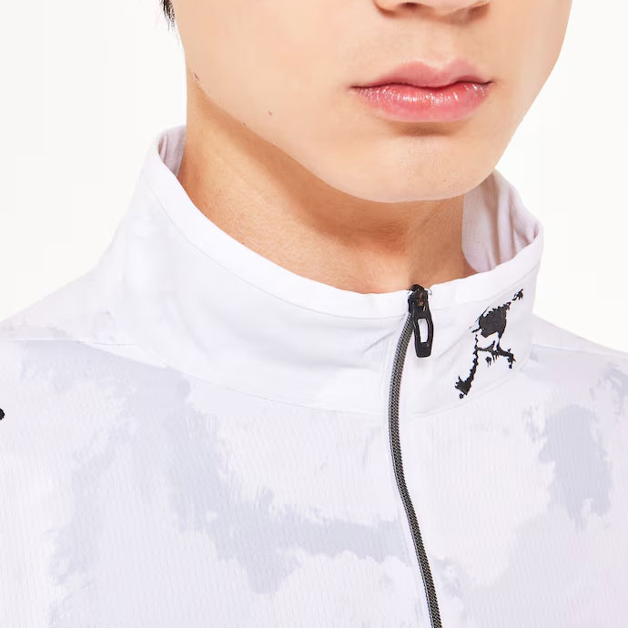 メンズ オークリー ゴルフウェア 長袖シャツ SKULL H/Z LS MOCK