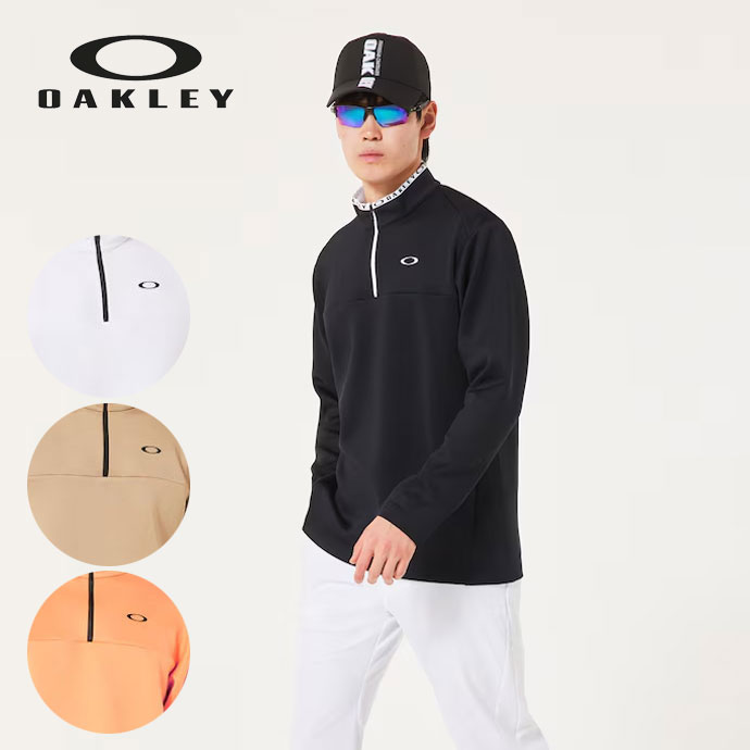 メンズ オークリー ゴルフウェア 長袖シャツ PLEASANT LS MOCK 7.0