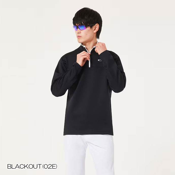 メンズ オークリー ゴルフウェア 長袖シャツ PLEASANT LS MOCK 7.0