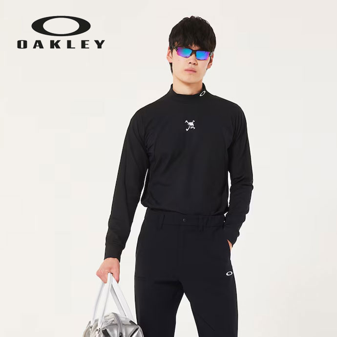 メンズ オークリー ゴルフウェア 長袖シャツ SKULL THICKNESS LS MOCK