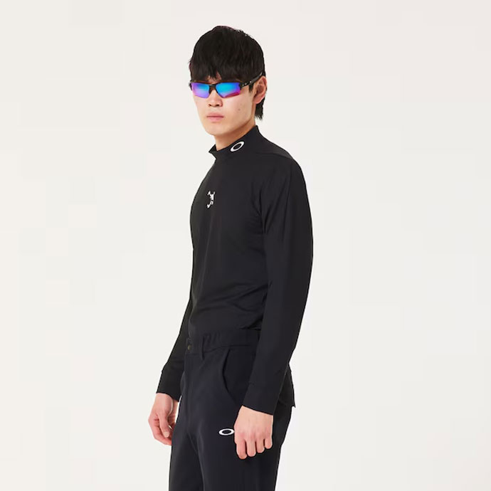8ヤーズゴルフ　メンズウェア メンズ オークリー ゴルフウェア 長袖シャツ SKULL THICKNESS LS MOCK