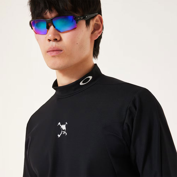 メンズ オークリー ゴルフウェア 長袖シャツ SKULL THICKNESS LS MOCK