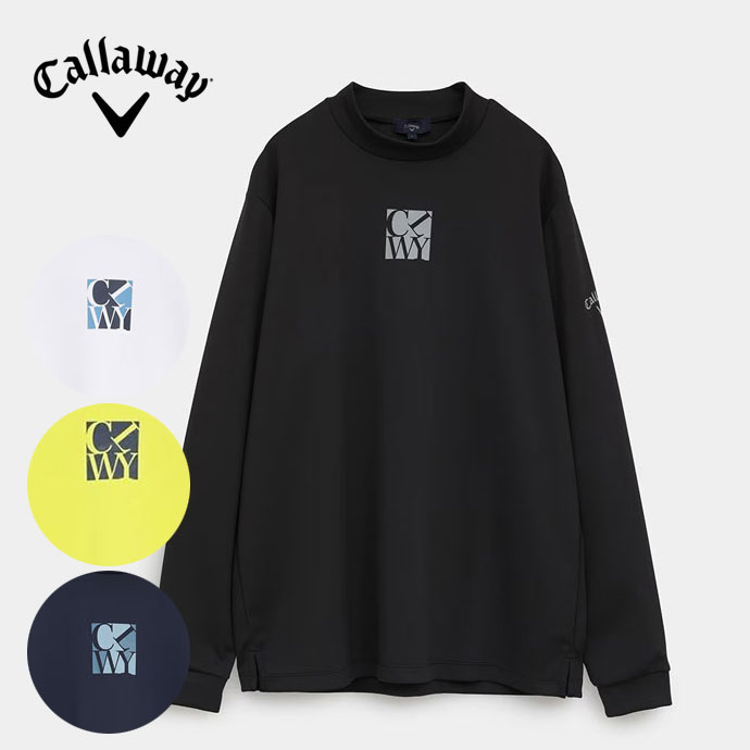 未使用品 ローカルゴルフ モックネックシャツ 長袖 男性用 L/XLサイズ ローカルゴルフ モックネック ブラック L/XL ローカルゴルフ モック