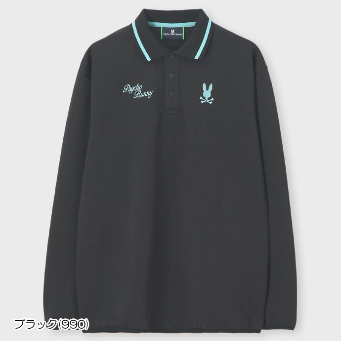 メンズ サイコバニー ゴルフウェア 長袖シャツ モダングラフィック