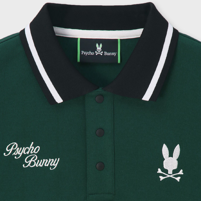 メンズ サイコバニー ゴルフウェア 長袖シャツ モダングラフィック