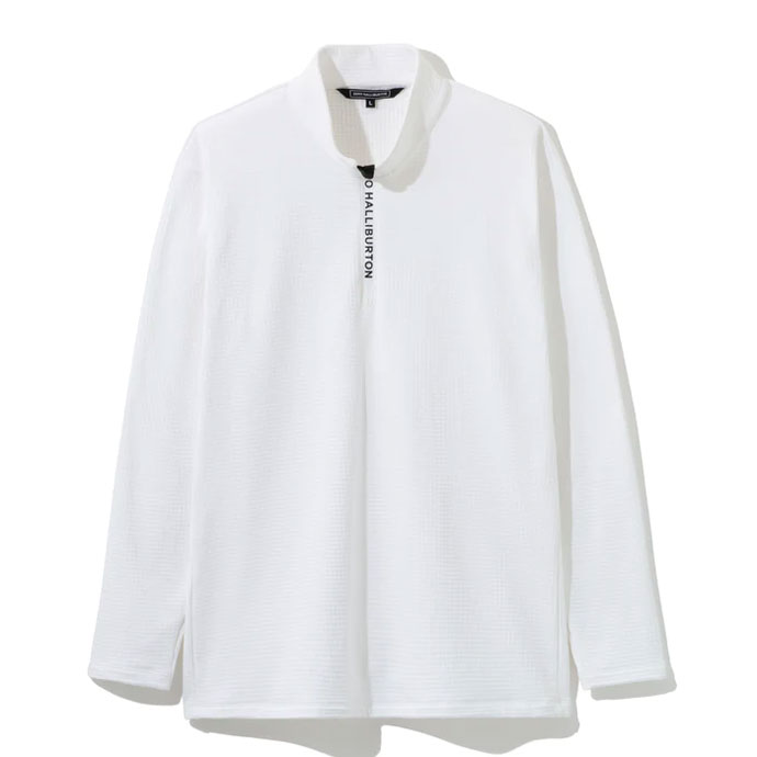 ゼロハリバートン バックパイル ハーフジップシャツ 女性用 Mサイズ