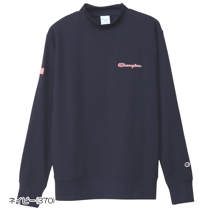 メンズ チャンピオン ゴルフウェア 長袖シャツ MOCK NECK SHIRT