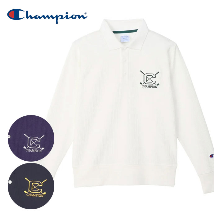 チャンピオン ゴルフウェア 長袖シャツ POLO SHIRT CWCG403 | Lieto by