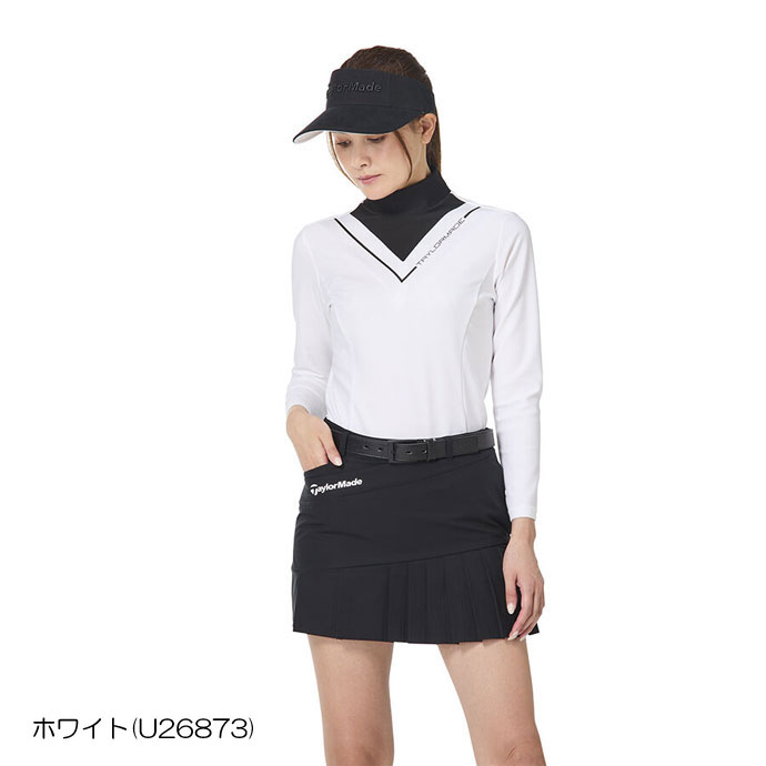 テーラーメイドゴルフ　レディースL テーラーメイド Vシェイプ L/S モック UN390 レディース | Lieto by
