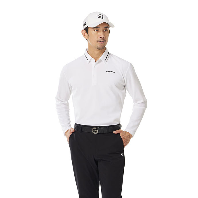 メンズ テーラーメイド ゴルフウェア 長袖シャツ TMベーシックL/Sポロ
