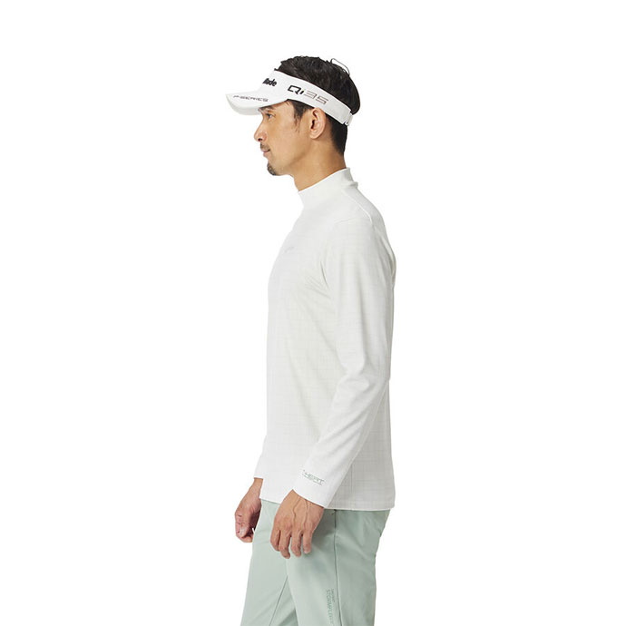 メンズ テーラーメイド ゴルフウェア 長袖シャツ T-HEAT グリッド
