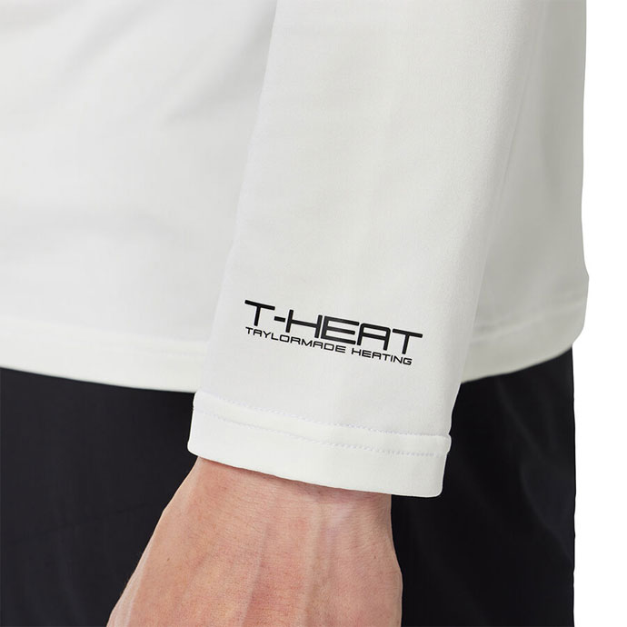 メンズ テーラーメイド ゴルフウェア 長袖シャツ T-HEAT コントラストL