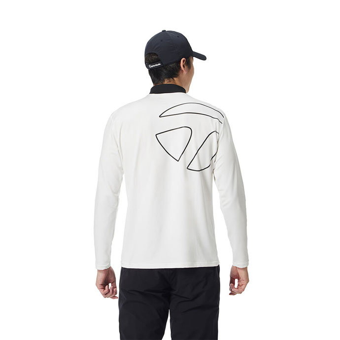 メンズ テーラーメイド ゴルフウェア 長袖シャツ T-HEAT コントラストL