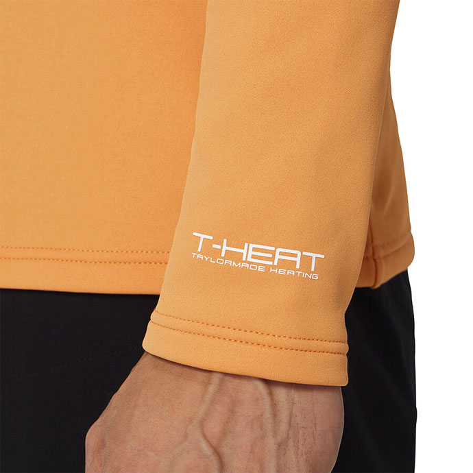 メンズ テーラーメイド ゴルフウェア 長袖シャツ T-HEAT ブラッシュドL