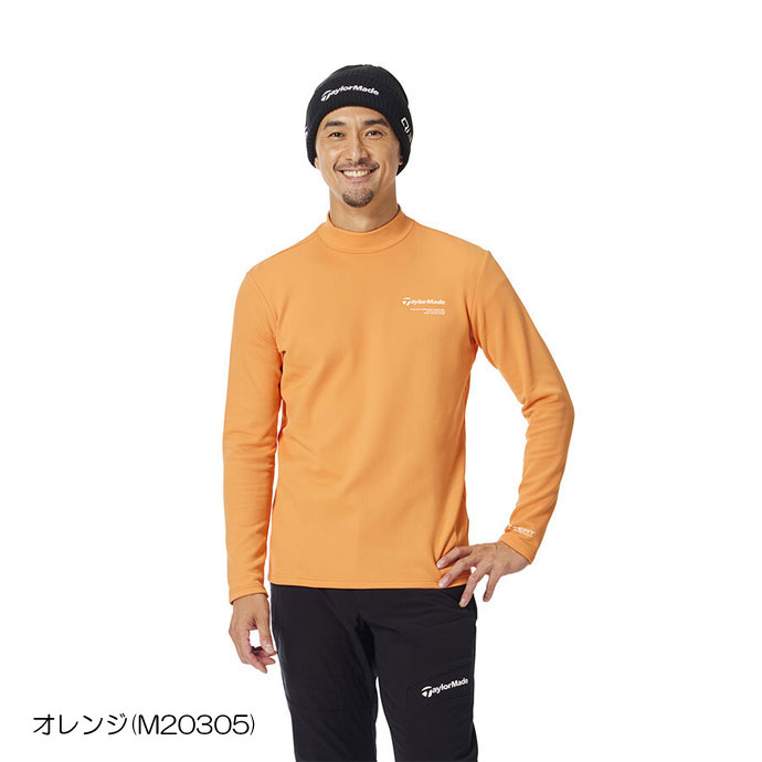 メンズ テーラーメイド ゴルフウェア 長袖シャツ T-HEAT ブラッシュドL