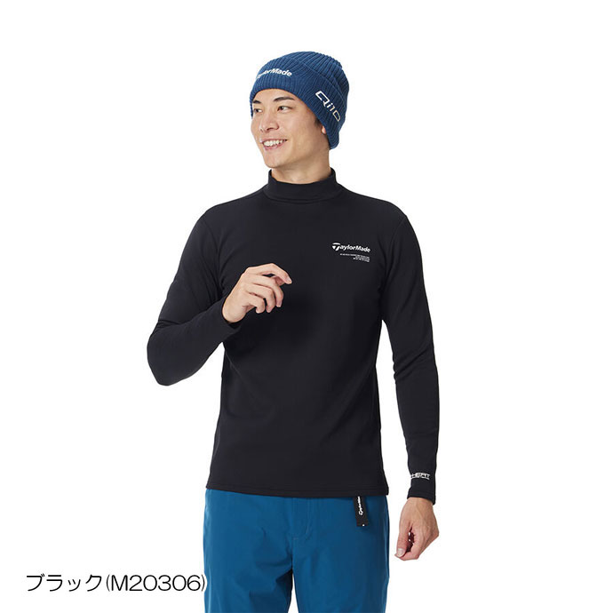 メンズ テーラーメイド ゴルフウェア 長袖シャツ T-HEAT ブラッシュドL
