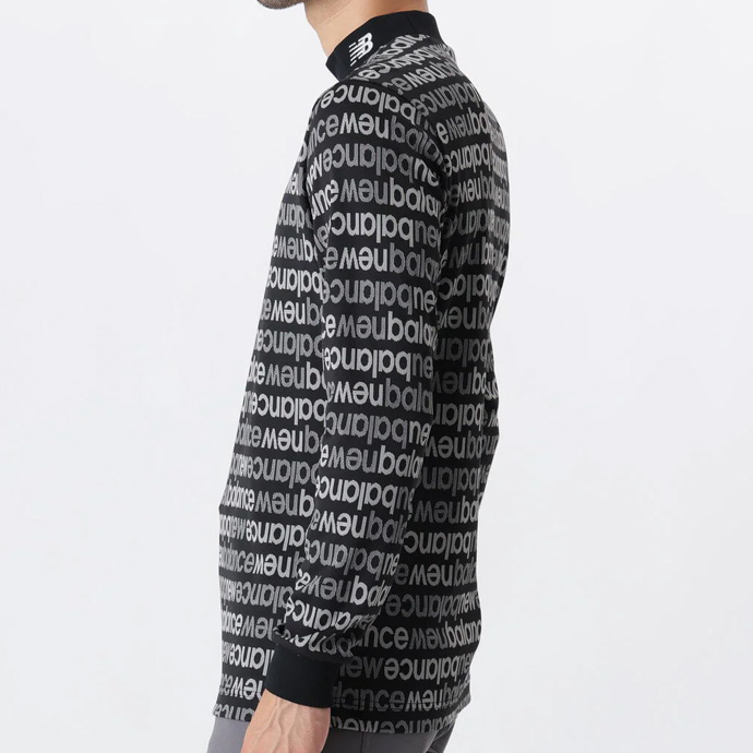 メンズ ニューバランス ゴルフウェア 長袖シャツ L/SLEEVE MOCK NECK