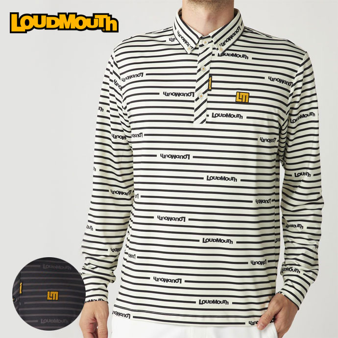 メンズ ラウドマウス ゴルフウェア 長袖シャツ 774501 男性用 | つるや