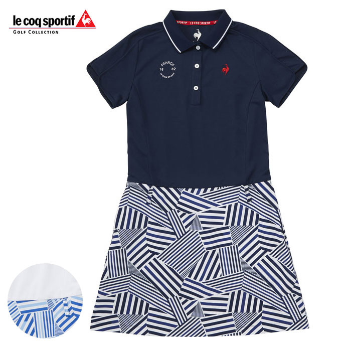 ルコック フレンチボーダー切リ替エワンピース QGWXJJ00 レディース