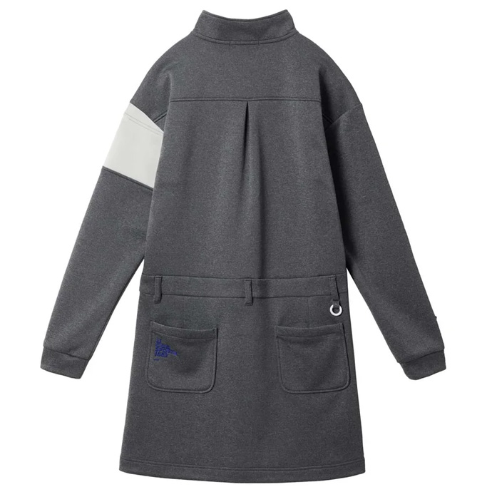 レディース ルコック ゴルフウェア ワンピース ハーフジップワンピース