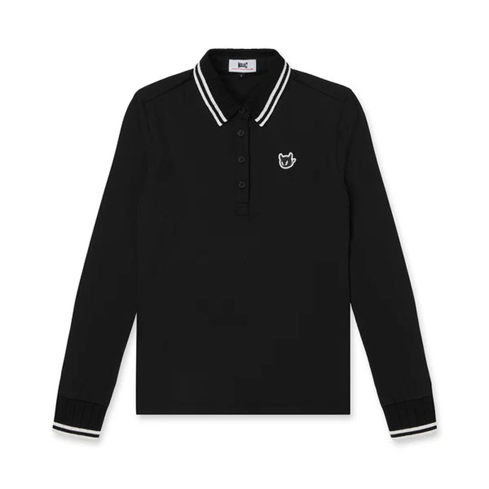 WAAC ゴルフコーデセット 吸汗速乾 百褶スカート＋ポロ 長袖Tシャツ 美品 ワック ゴルフウェア 長袖シャツ 長袖ポロシャツ 072254070 秋 冬 25FW