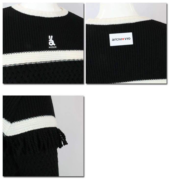 レディース アルチビオ ゴルフウェア セーター プルオーバー