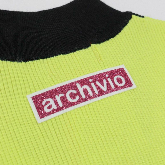 アルチビオ air.chivio イエローニットセーター アルチビオ air.chivio