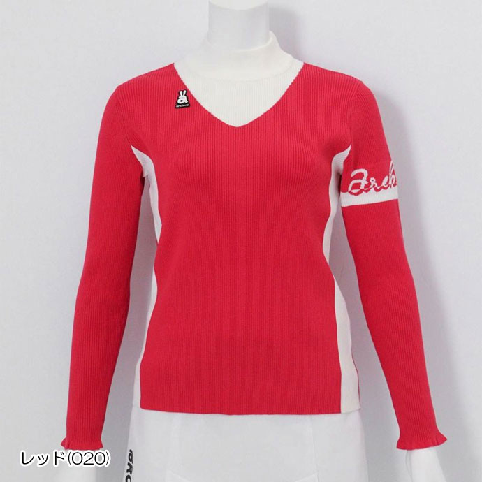 アルチビオ ゴルフウェア セーター サイドライン配色リブニット