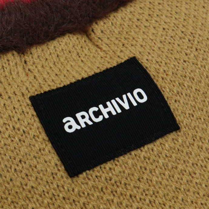 アルチビオ ゴルフウェア セーター 黒ヒョウジャガードニット A518020