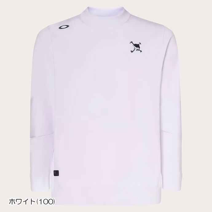 メンズ オークリー ゴルフウェア 長袖シャツ SKULL LS SWEATER MOCK