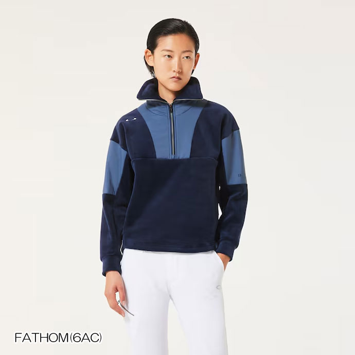 レディース オークリー ゴルフウェア アウター ELEVATE PULLOVER H/Z