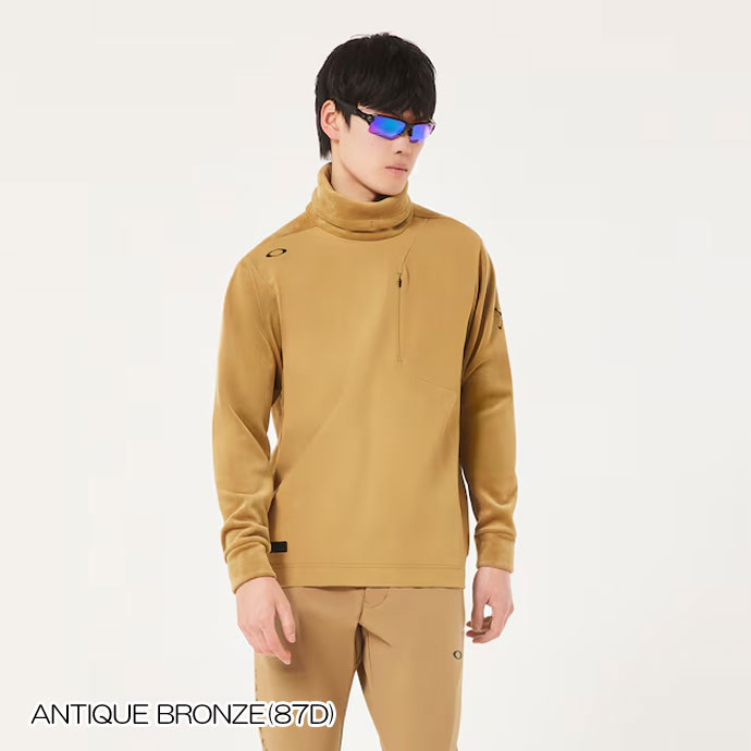 メンズ オークリー ゴルフウェア 長袖シャツ SKULL COMFORTABLE TURTLE