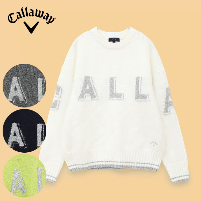 キャロウェイ クルーネックニット C24218203 レディース | Lieto by