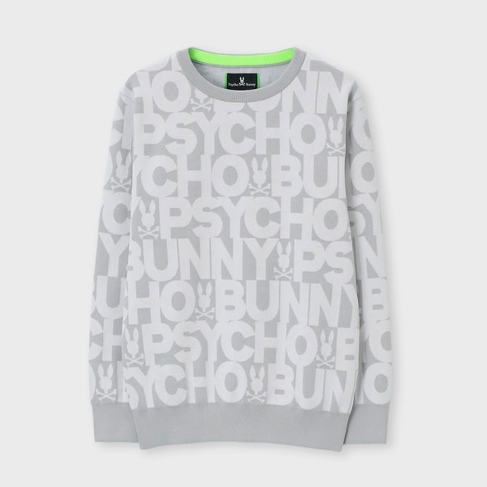 美品 サイコバニー ケーブルニットセーター L ゴルフウェア メンズ ホワイト メンズ サイコバニー ゴルフウェア セーター クルーニット GF246